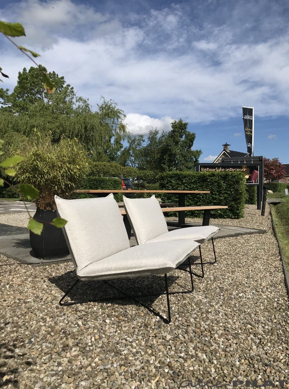 park de studie Majestueus Fauteuil Earl Outdoor - heerlijke lounge tuin stoel - Woonwinkel Alle Pilat